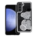 Futerał TEDDY BEAR do SAMSUNG S24 FE srebrny