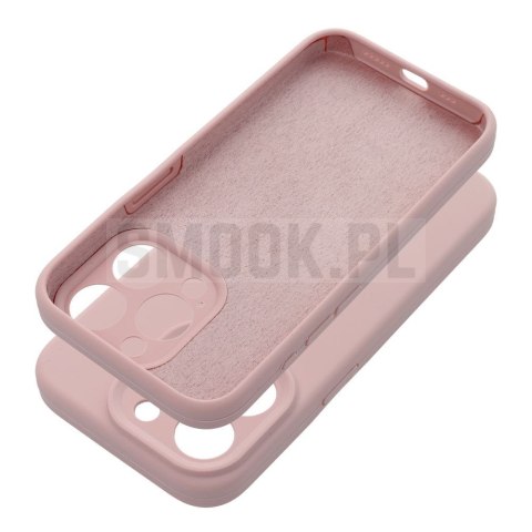 Futerał SILICONE 2mm do IPHONE 16 Plus pudrowy róż Futerał SILICONE 2mm do IPHONE 16 Plus pudrowy róż