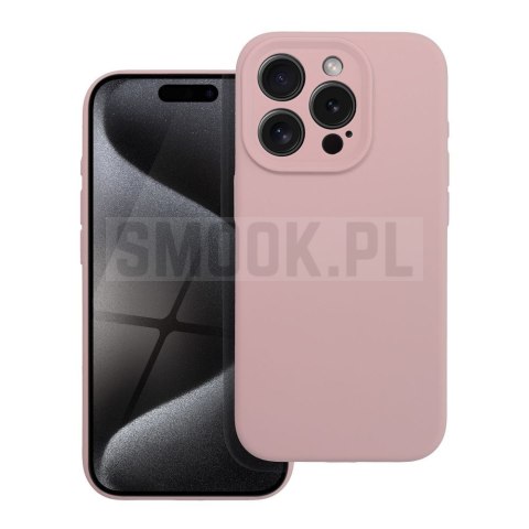 Futerał SILICONE 2mm do IPHONE 16 Plus pudrowy róż Futerał SILICONE 2mm do IPHONE 16 Plus pudrowy róż