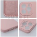 Futerał SILICONE 2mm do IPHONE 16 Plus pudrowy róż