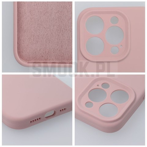 Futerał SILICONE 2mm do IPHONE 16 Plus pudrowy róż Futerał SILICONE 2mm do IPHONE 16 Plus pudrowy róż