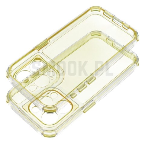 Futerał MATRIX CLEAR do IPHONE 12 żółty Futerał MATRIX CLEAR do IPHONE 12 żółty