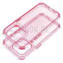 Futerał MATRIX CLEAR do IPHONE 13 pudrowy róż