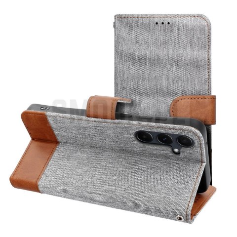 Kabura JEANS Book do XIAOMI Redmi NOTE 14 PRO 5G / 14 PRO PLUS 5G szary Kabura JEANS Book do XIAOMI Redmi NOTE 14 PRO 5G / 14 PRO PLUS 5G szary