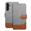 Kabura JEANS Book do XIAOMI Redmi NOTE 14 PRO 5G / 14 PRO PLUS 5G szary