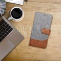 Kabura JEANS Book do XIAOMI Redmi NOTE 14 PRO 5G / 14 PRO PLUS 5G szary
