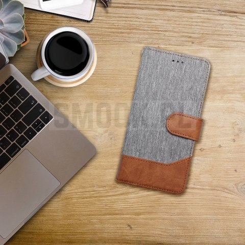 Kabura JEANS Book do XIAOMI Redmi NOTE 14 PRO 5G / 14 PRO PLUS 5G szary Kabura JEANS Book do XIAOMI Redmi NOTE 14 PRO 5G / 14 PRO PLUS 5G szary