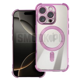 Futerał ANTISHOCK ELECTRO do IPHONE 16 Pro Max MagSafe purpurowy