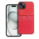 Futerał NOBLE do IPHONE 15 Plus czerwony