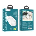 HOCO mysz komputerowa bezprzewodowa 2,4G 1200 dpi GM14 biała
