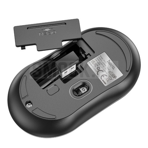 HOCO mysz komputerowa bezprzewodowa 2,4G 1600 dpi GM21 czarna HOCO mysz komputerowa bezprzewodowa 2,4G 1600 dpi GM21 czarna