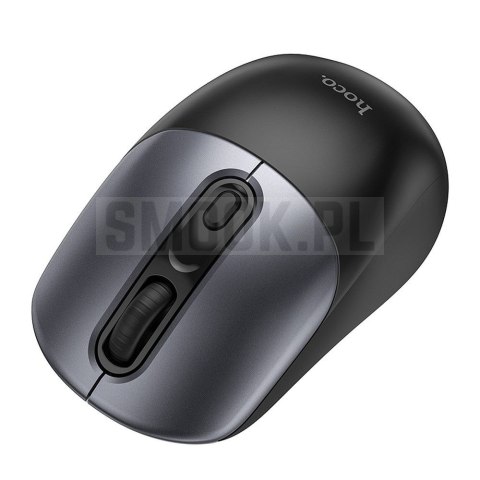 HOCO mysz komputerowa bezprzewodowa 2.4G GM28 czarno szara HOCO mysz komputerowa bezprzewodowa 2.4G GM28 czarno szara