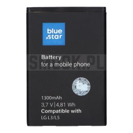 BLUE STAR PREMIUM bateria do LG L3 / L5 / P970 Optimus Black / P690 Optimus Net 1300 mAh