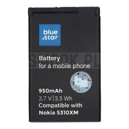 BLUE STAR PREMIUM bateria do NOKIA 5310 XM / 6600F / 7210S / 7310S 950 mAh