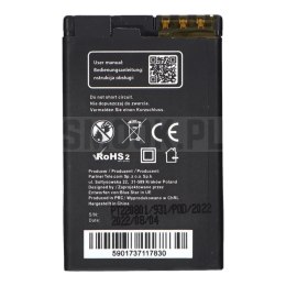 BLUE STAR PREMIUM bateria do NOKIA 5310 XM / 6600F / 7210S / 7310S 950 mAh