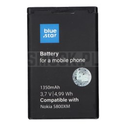 BLUE STAR PREMIUM bateria do NOKIA 5800 XM / C3-00 / N900 / X6 / 5230 / Lumia 520 / 525 1350 mAh