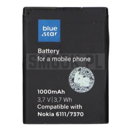 BLUE STAR PREMIUM bateria do NOKIA 6111 / 7370 / N76 / 2630 / 2760 / N75 / 2600 Classic 1000 mAh
