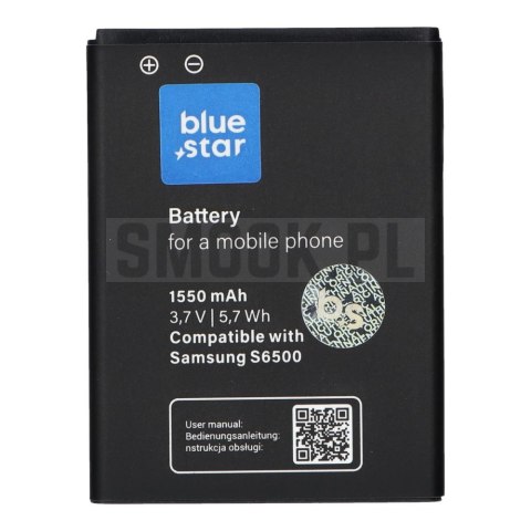 BLUE STAR PREMIUM bateria do SAMSUNG Galaxy Mini 2 S6500 / Galaxy Young S6310 / Galaxy Ace Plus S7500 1550 mAh