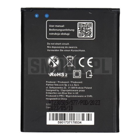BLUE STAR PREMIUM bateria do SAMSUNG S3 I9300 2300 mAh