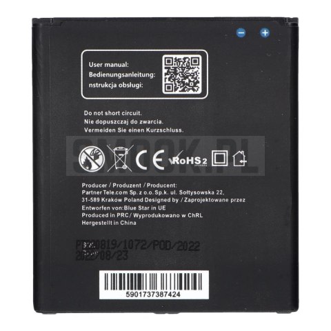 BLUE STAR PREMIUM bateria do SAMSUNG S4 I9500 2700 mAh