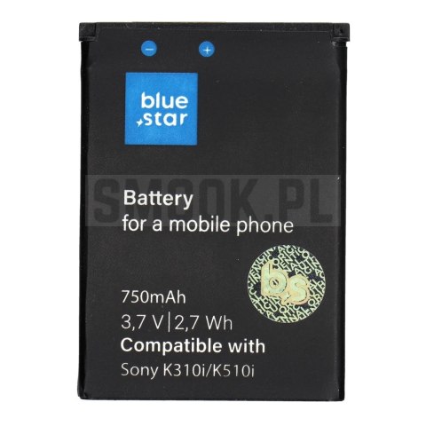BLUE STAR PREMIUM bateria do SONY ERICSSON K310i / K510i / J300 / W200 / T280 750 mAh