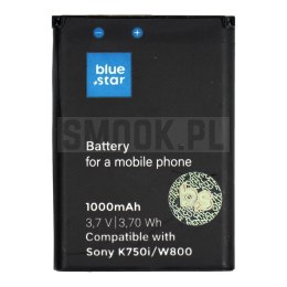 BLUE STAR PREMIUM bateria do SONY ERICSSON K750i / W800 / W550i / Z300 1000 mAh