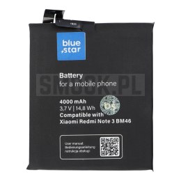 BLUE STAR bateria do XIAOMI REDMI NOTE 3 (BM46) 4000 mAh