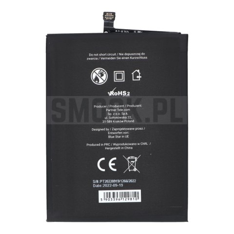 BLUE STAR bateria do XIAOMI REDMI NOTE 8 Pro (BM4J) 4500 mAh