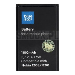 BLUE STAR bateria do NOKIA 1208 / 1200 / C1 / 1616 / 1800 1100 mAh