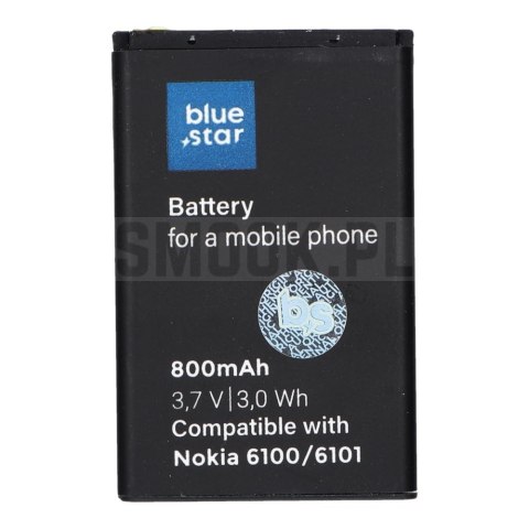 BLUE STAR bateria do NOKIA 6101 / 6100 / 6300 800 mAh