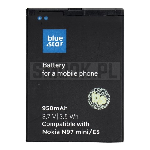 BLUE STAR bateria do NOKIA N97 Mini / E5 / E7-00 / N8 950 mAh