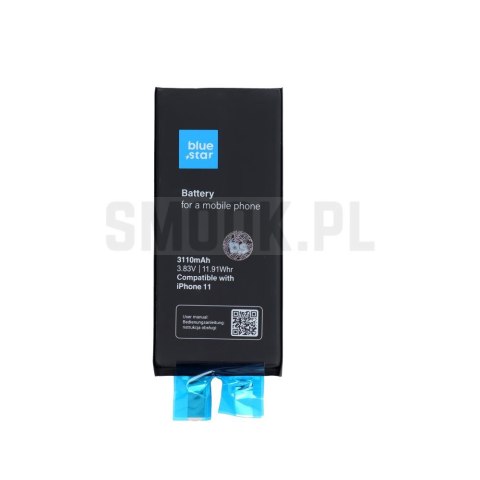 BLUE STAR HQ bateria bez BMS do IPHONE 11 3110 mAh