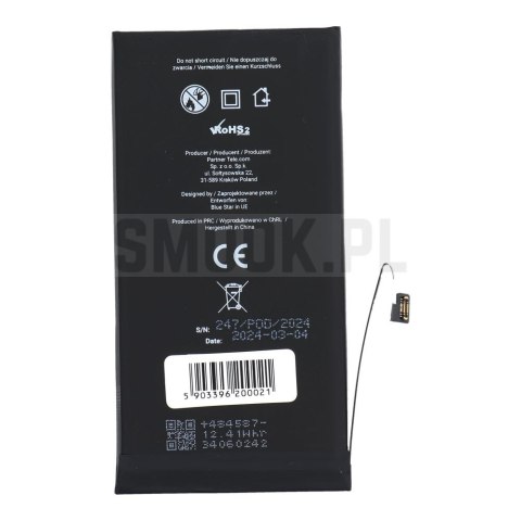 BLUE STAR HQ bateria do IPHONE 13 3227 mAh