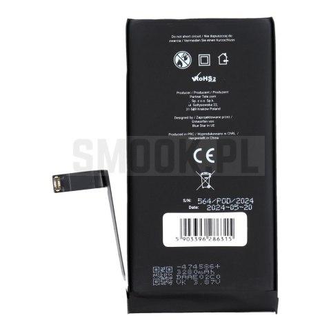 BLUE STAR HQ bateria do IPHONE 14 3279 mAh