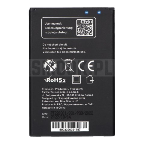 BLUE STAR PREMIUM bateria do LG K10 (2017) 2800 mAh