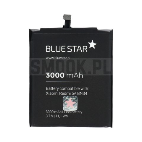 BLUE STAR bateria do XIAOMI REDMI 5A (BN34) 3000 mAh