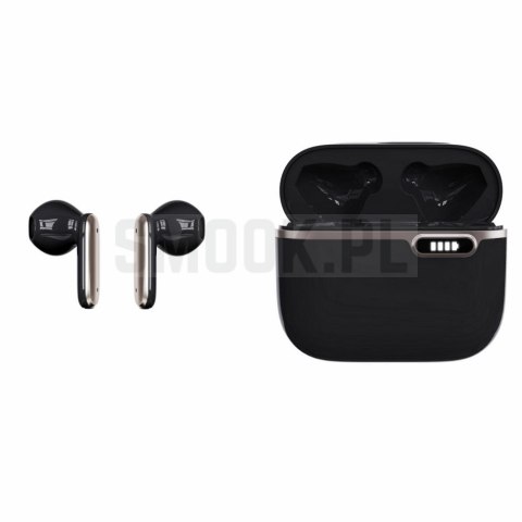 ART słuchawki bezprzewodowe bluetooth TWS + stacja dokująca ze złączem Typ C AP-TW-B4B czarne ART słuchawki bezprzewodowe bluetooth TWS + stacja dokująca ze złączem Typ C AP-TW-B4B czarne