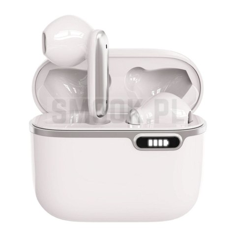 ART słuchawki bezprzewodowe bluetooth TWS + stacja dokująca ze złączem Typ C AP-TW-B4W białe ART słuchawki bezprzewodowe bluetooth TWS + stacja dokująca ze złączem Typ C AP-TW-B4W białe