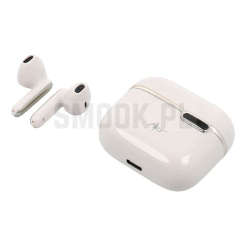 ART słuchawki bezprzewodowe bluetooth TWS + stacja dokująca ze złączem Typ C AP-TW-B4W białe ART słuchawki bezprzewodowe bluetooth TWS + stacja dokująca ze złączem Typ C AP-TW-B4W białe