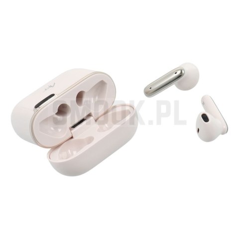 ART słuchawki bezprzewodowe bluetooth TWS + stacja dokująca ze złączem Typ C AP-TW-B4W białe ART słuchawki bezprzewodowe bluetooth TWS + stacja dokująca ze złączem Typ C AP-TW-B4W białe