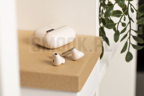 ART słuchawki bezprzewodowe bluetooth TWS + stacja dokująca ze złączem Typ C AP-TW-B4W białe ART słuchawki bezprzewodowe bluetooth TWS + stacja dokująca ze złączem Typ C AP-TW-B4W białe