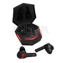 ART słuchawki bezprzewodowe bluetooth gamingowe TWS + stacja dokująca ze złączem Typ C AP-TW-G10 czarne