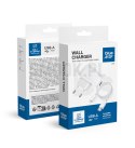 BLUE STAR LITE ładowarka sieciowa 1A 5W USB A + kabel USB A do Lightning TFK-TC-1095B biała