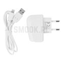 BLUE STAR LITE ładowarka sieciowa 1A 5W USB A + kabel USB A do Lightning TFK-TC-1095B biała