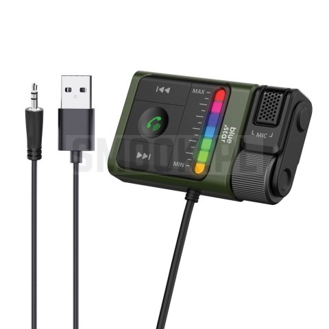 BLUE STAR transmiter FM bluetooth Equalizer BT64 czarny BLUE STAR transmiter FM bluetooth Equalizer BT64 czarny