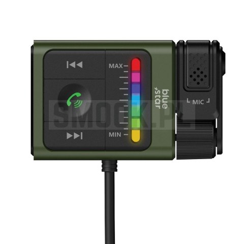BLUE STAR transmiter FM bluetooth Equalizer BT64 czarny BLUE STAR transmiter FM bluetooth Equalizer BT64 czarny