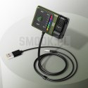 BLUE STAR transmiter FM bluetooth Equalizer BT64 czarny