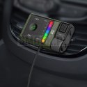 BLUE STAR transmiter FM bluetooth Equalizer BT64 czarny