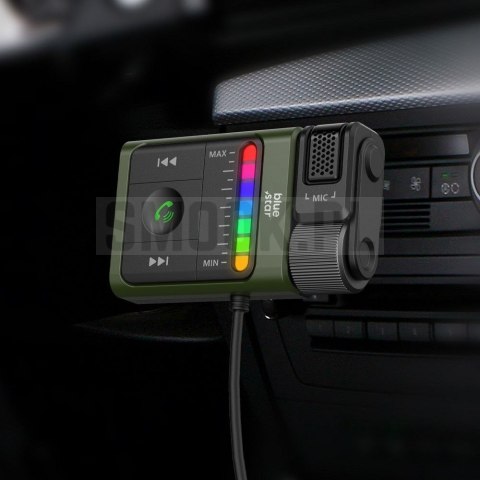 BLUE STAR transmiter FM bluetooth Equalizer BT64 czarny BLUE STAR transmiter FM bluetooth Equalizer BT64 czarny