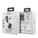 GUESS słuchawki bluetooth TWS + stacja dokująca GUTWSJL4GBK czarne